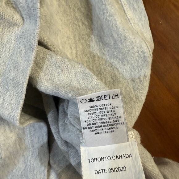 Aim'e Leon Dore Crewneck T-shirt Tee Men's Cotton Color block Embroidered Z27 - Picture 4 of 5